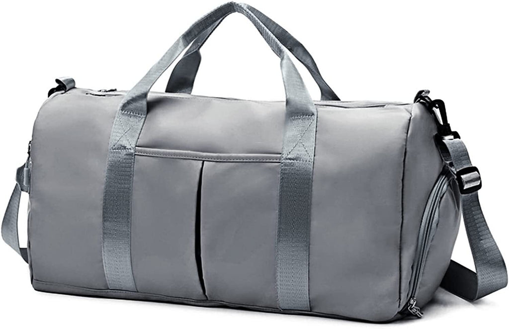 US Sports Gym Travel Duffel Bag Wet Pocket Shoes Compartment Swim Yoga Training