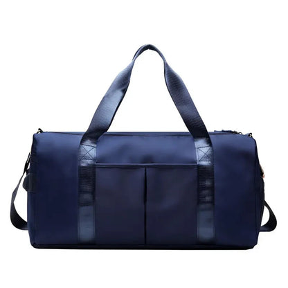 US Sports Gym Travel Duffel Bag Wet Pocket Shoes Compartment Swim Yoga Training