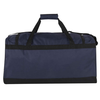 24-Inch 55-Liter Navy Blue Weekender Duffel Bag for Men, Women, and Teens - Ideal for Gym, Travel, Sports, and Recreation